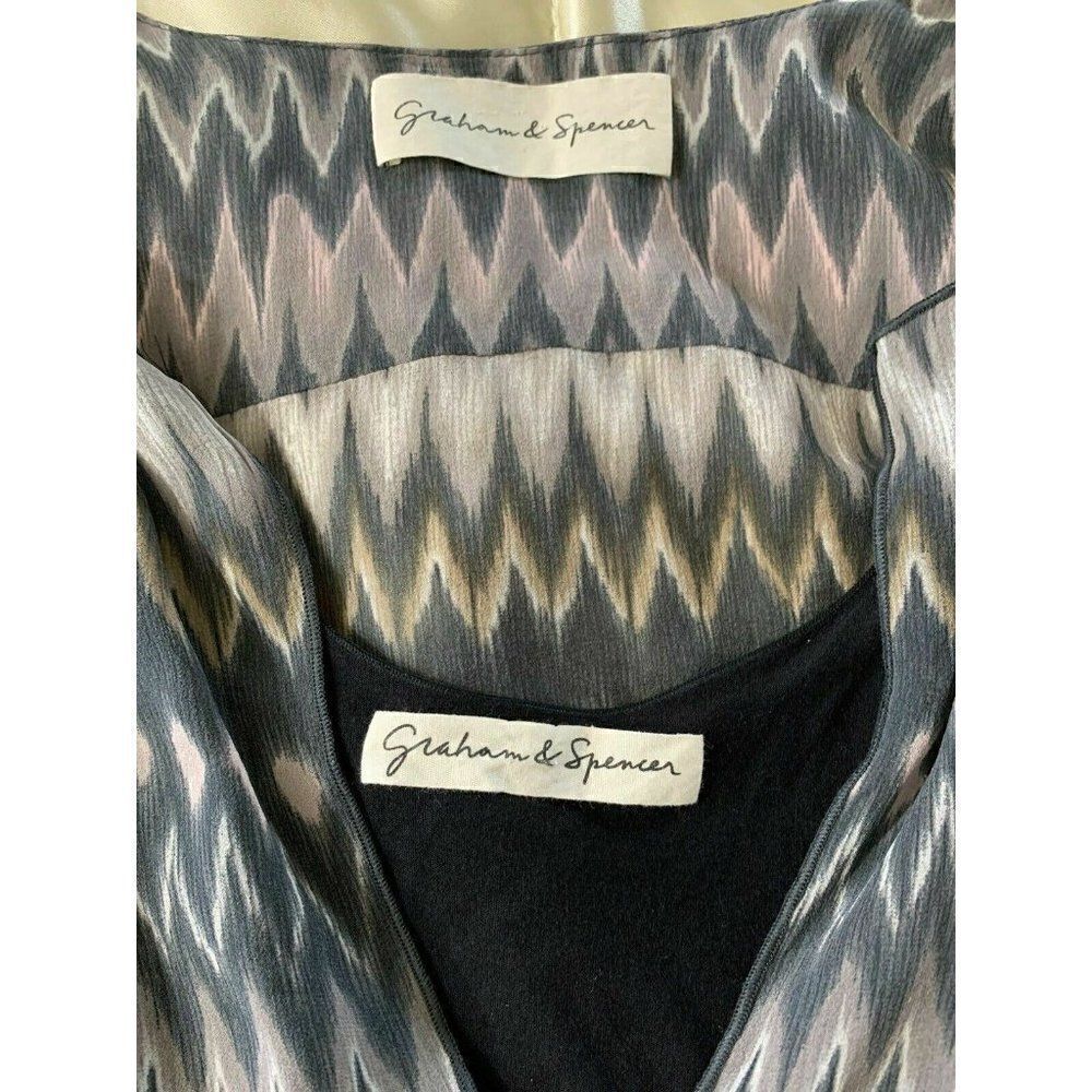 graham spencer Long Sleeve v neck top - Picture 5 of 6